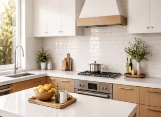 Kitchen tiling project by Pro Tiling Perth with clean design and precise installation