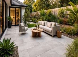 Outdoor tiling project by Pro Tiling Perth showcasing clean and durable tile installation